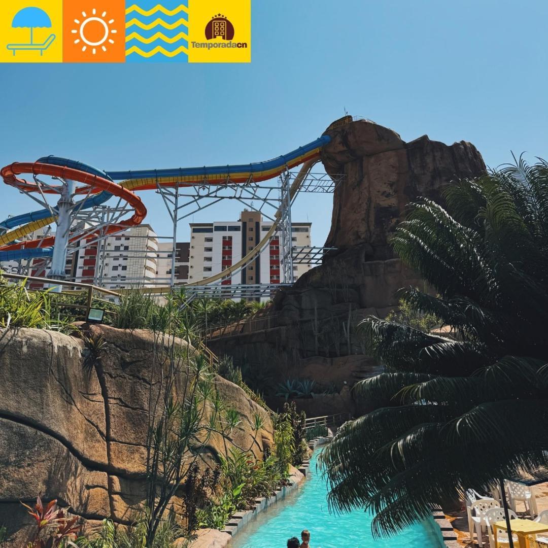 Piazza Diroma Com Acesso Ao Acqua Park - Temporda Cn L Aparthotel Caldas Novas