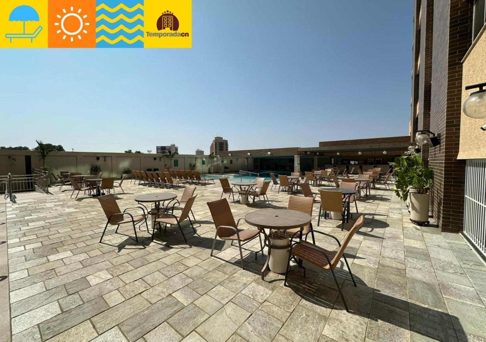 Aparthotel Piazza Diroma Com Acesso Ao Acqua Park - Temporda Cn L Caldas Novas